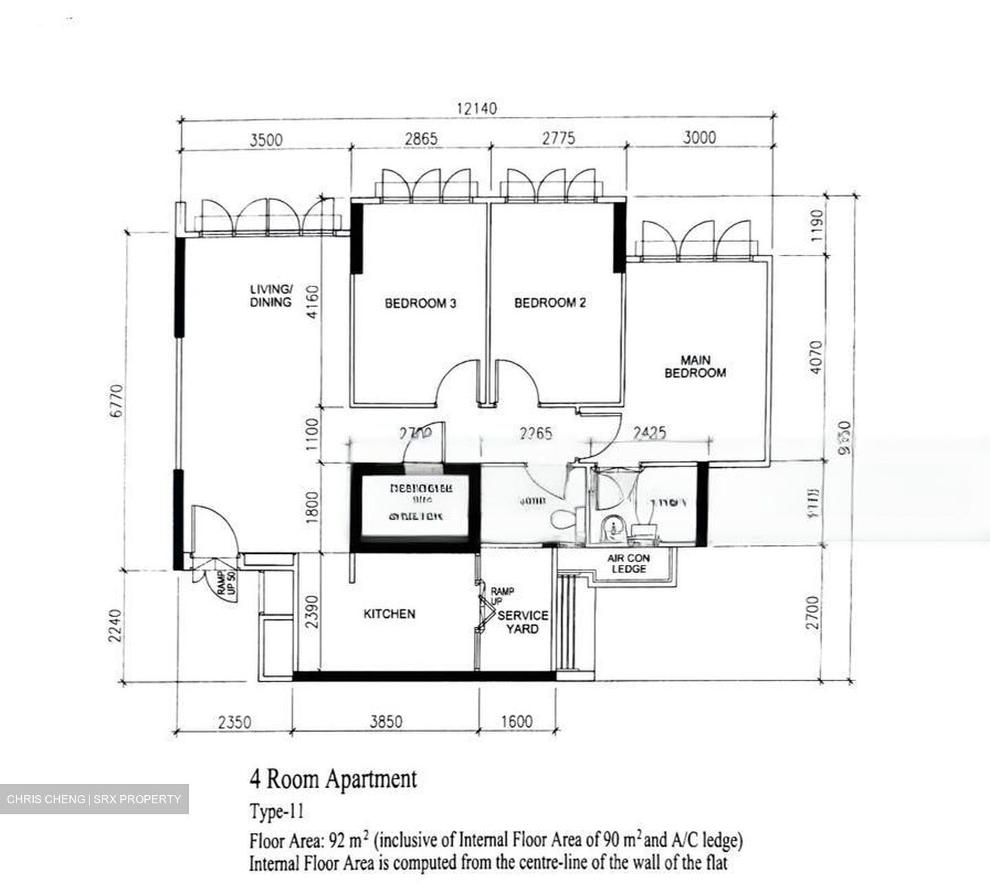 Blk 780C Woodlands Dew (Woodlands), HDB 4 Rooms #455916001
